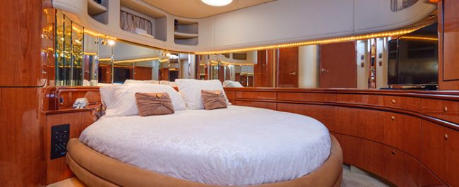 luxury rooms at the Luxury Yacht Hotel